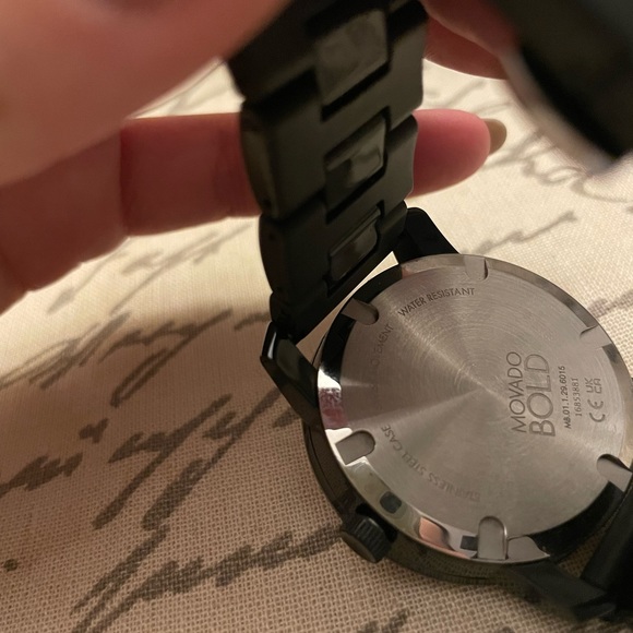 Unisex Swiss Bold Large Black Polymer Bracelet Watch 42mm 3600047 - Picture 5 of 8